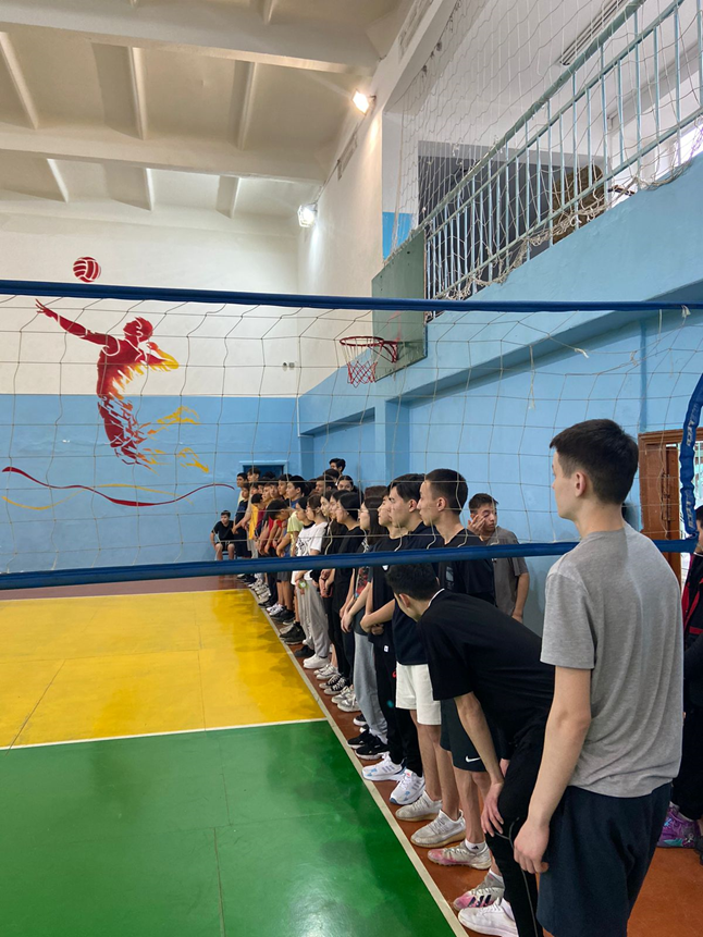 Сақатов Жомарт Зейдешұлыны еске алуға орай өткізіліген 8-11 сынып арасындағы волейбол турнирі