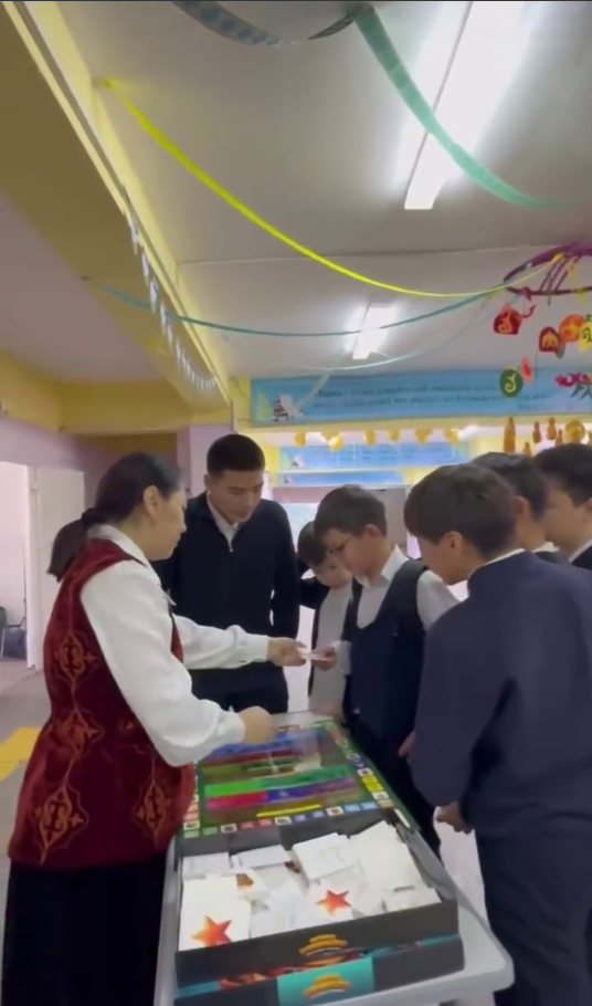 «Тарихи Монополия» ойыны – тарихи білімді ойын арқылы дамыту. «Историческая Монополия» – развитие исторических знаний через игру.