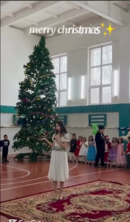 «Жаңа жылдық шырша» / «Новогодняя ёлка»