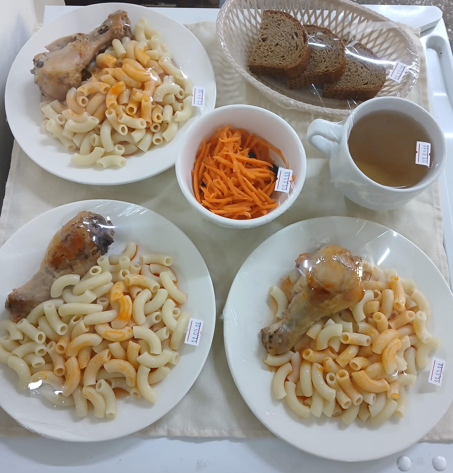 Тегін тамақтануға арналған ас мәзірі.Меню блюд для организации бесплатного питания