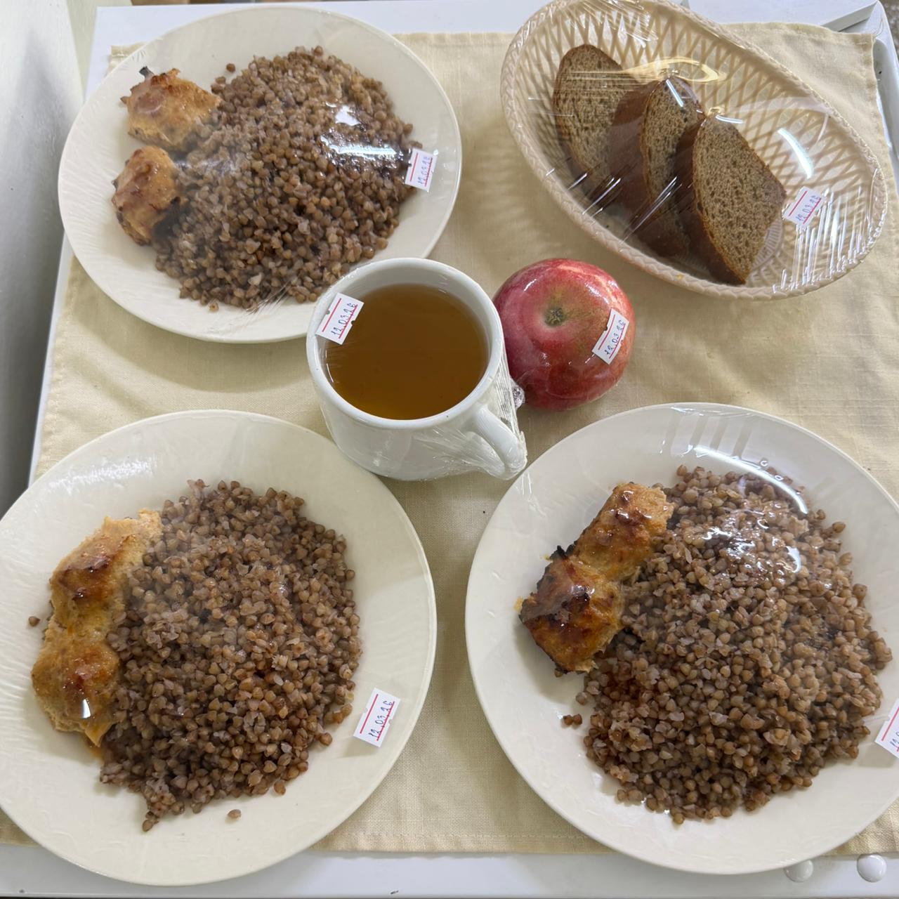 Тегін тамақтануға арналған ас мәзірі.Меню блюд для организации бесплатного питания