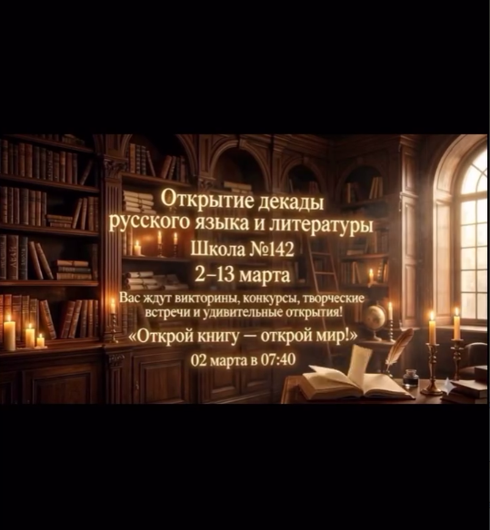 Орыс тілі мен әдебиеті онкүндігінің ашылуы / Открытие декады русского языка и литературы