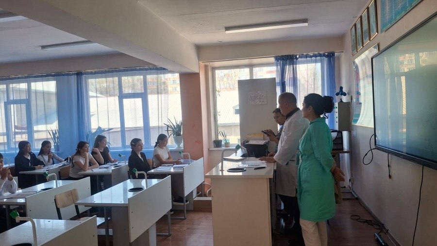 Санитарлық-ағарту лекциясы өткізілді. Проведена санитарно-просветительская лекция.